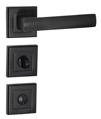 Mafia Rozetă Pătrată Negru WC