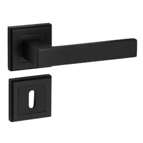 Ergo Rozetă pătrată Negru WC