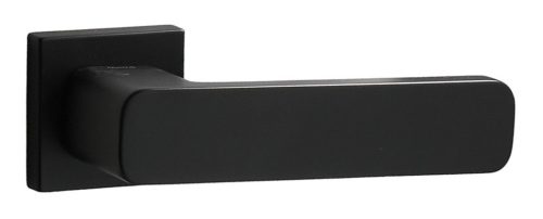 Rozetă pătrată Mira Premium Negru Doar mâner pe rozeta superioară