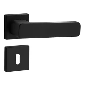 Rozetă pătrată Mira Premium Negru BB