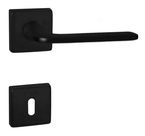 Rozetă Milly Pătrată Negru BB