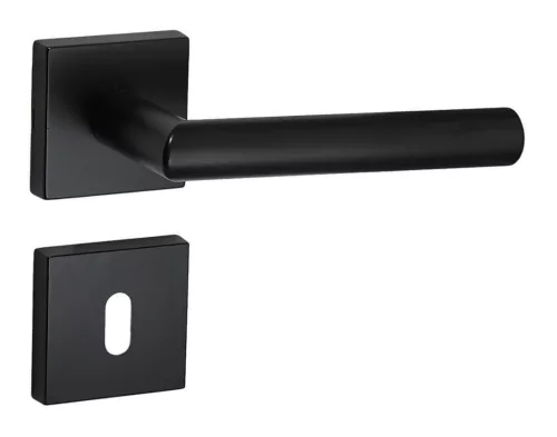 Rozetă Elle Pătrată Negru BB