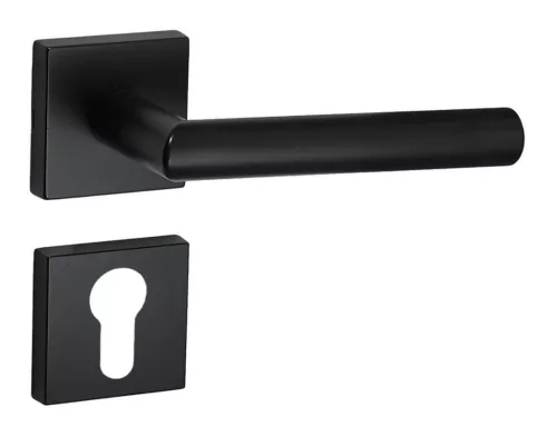 Rozetă Elle Pătrată Negru PZ