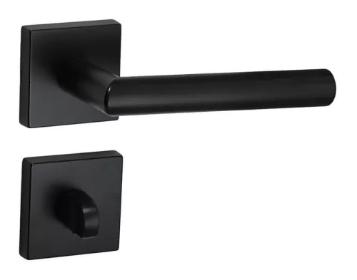 Rozetă Elle Pătrată Negru WC