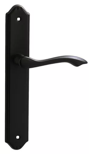 Madeira Ajtókilincs Fekete Felület Lyuk Nélküli