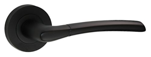 Figo Round Rosette Black surface Only handle on top rosette