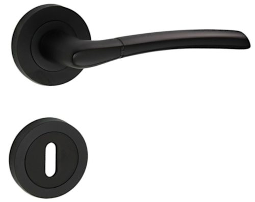 Figo Okrúhla rozeta Čierny povrch BB