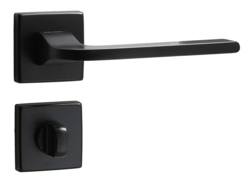 Bimyou Italian Štvorcová rozeta Čierna WC