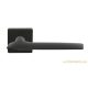 Hygge Italian Square rosette Black Only handle on top rosette