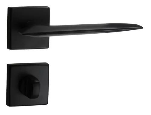 WC Hygge Italian Rozetă pătrată Negru