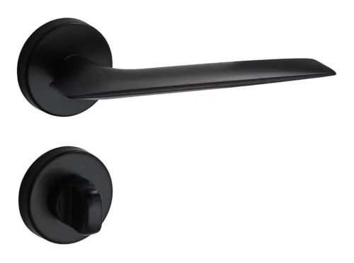 WC Rotundă rotund italian Hygge negru