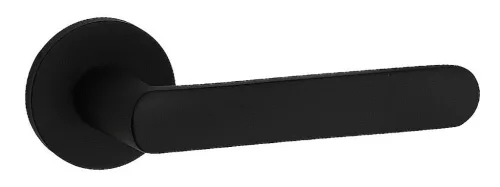 Fragola Eco Rozetă rotundă Negru Doar mâner pe rozeta superioară