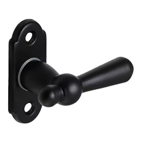   Klamka okienna Valentina Black w kształcie litery "L"