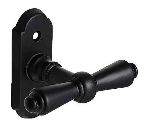 Mâner de fereastră Valentina Black în formă de „T”.