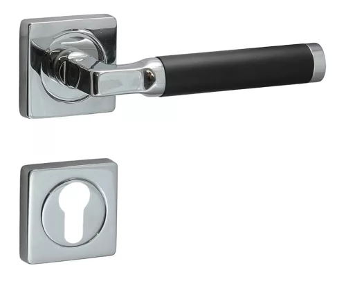 Rozetă Parisienne Pătrată Negru PZ