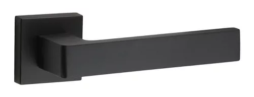 Rozetă rotundă Parisienne Negru Doar mâner pe rozeta superioară