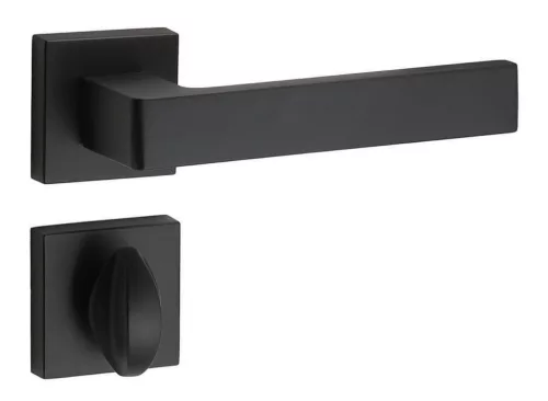 WC neagră cu Rozetă rotundă Parisienne