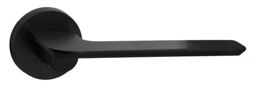 Mantis Rozetă rotundă Negru Doar mâner pe rozeta superioară