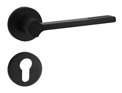 Rozeta Rotunda Art Deco "G03" Neagra PZ