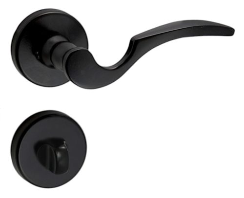 Martin Körrozettás Fekete Szín WC