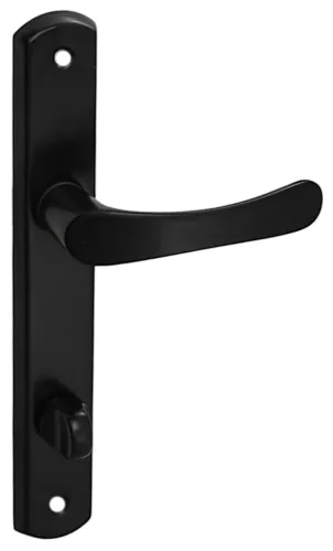 Larina Pajzsos Szögletes Fekete szín 78 mm WC