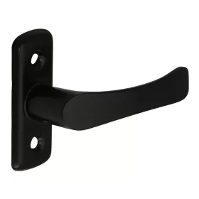 Larina Szögletes "L" Alakú Fekete Ablakkilincs