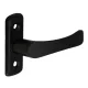 Mâner de fereastră negru în formă de „L” pătrată Larina