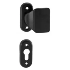   Larina Fekete Ovális Kertkapura Asszimetrikus Gomb/Gomb PZ Szett