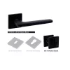 WC BUSSARE CLASSIC Fresco Square A-55-70 Negru Mat