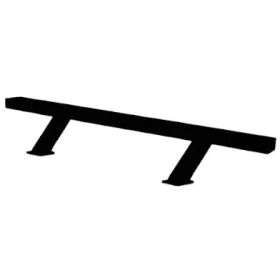   Door handle 45° - Avatar square Black (H1000mm CS500mm (40mm x 20mm)) pcs