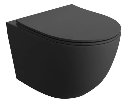Lavita SINTO BLACK WC, fekete
