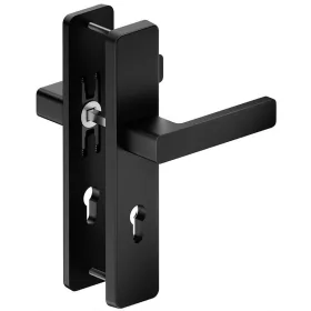   ATLAS külső ajtókilincs 72 mm fekete 46 mm-es ajtókhoz - RC2 osztály