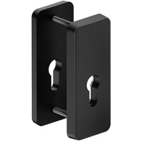   ATLAS kilincshez való kültéri ajtófedél fekete 46 mm-es ajtókhoz RC2 osztály kicsi