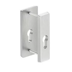   Felső lemez fogantyús kültéri ajtókhoz ATLAS fogantyúhoz rozsdamentes acél lemez + vékony lemez 64 m