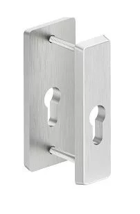 Felső lemez fogantyús kültéri ajtókhoz ATLAS fogantyúhoz rozsdamentes acél lemez + vékony lemez 88 m