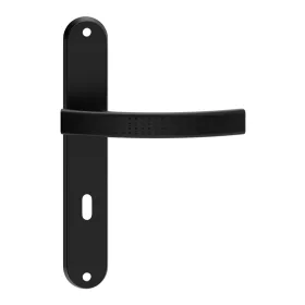 ASTRA pajzsos ajtókilincs fekete 90 mm BB