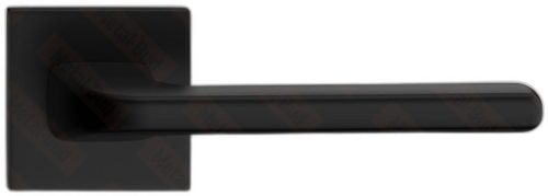 DIVA/DISCO nyél szögletes K rozettás - FIT rozettás 6mm fekete Csak kilincs felső rozettán