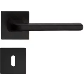   DIVA/DISCO nyél szögletes K rozettás - FIT rozettás 6mm fekete BB