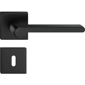   PANDORA ajtóajtókilincs négyzet alakú Q jelzéssel fekete - CORONA PREMIUM BB