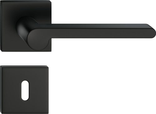 PANDORA ajtóajtókilincs négyzet alakú Q jelzéssel fekete - CORONA PREMIUM BB