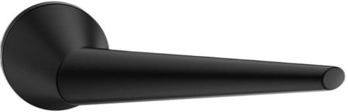 UNICA ajtókilincs kerek rozettás R SLIM vékony fekete - CORONA PREMIUM Csak kilincs felső rozettán