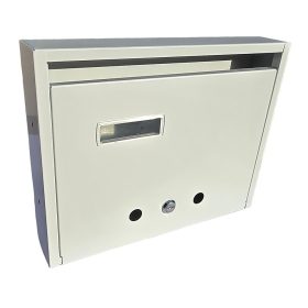   Lépcsőházi Postaláda (Ibiza) 310Mm X 230Mm X 60Mm  Felfele Nyíló Névjegy Szürke