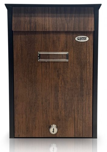 Mailbox Posta I. Wood decor Black-Walnut