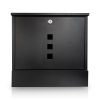 Mailbox Visib Black