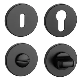 Bottom Kreis Rosette Slim Schwarz BB