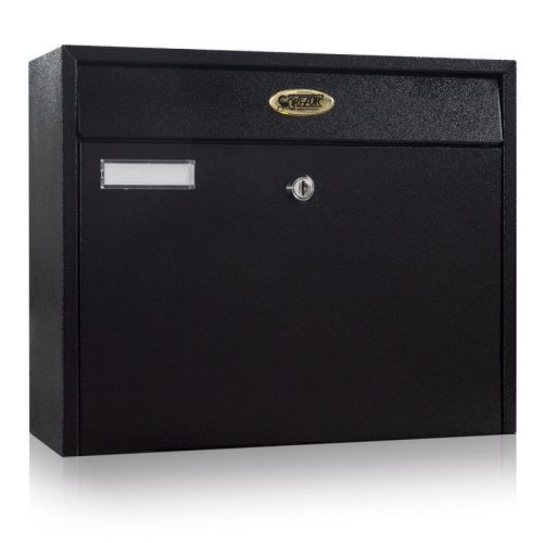 Skrzynka na listy odporna na deszcz czarna