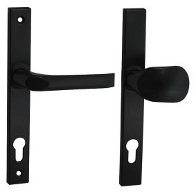 Hero Square Security Black 90mm PZ Button/Handle