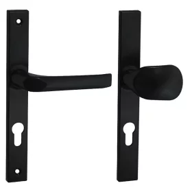   Hero Štvorcový Bezpečnosť Čierna 85mm PZ tlačidlo/rúčka