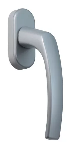 Mâner mare pentru geam F1 Argintiu