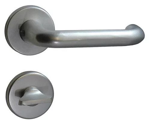 Fix Tlačidlo F1 hliníkové strieborné WC